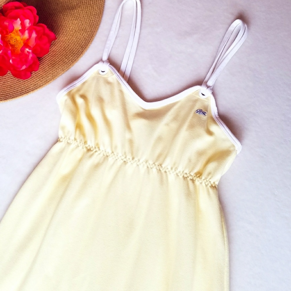 Lacoste Resortwear Double Strap Tennis Dress
